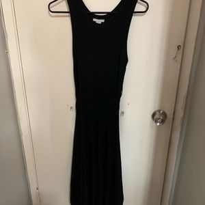 H&M black fitted knitted dress brand new